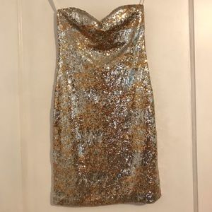 Arden B Sequin Minidress